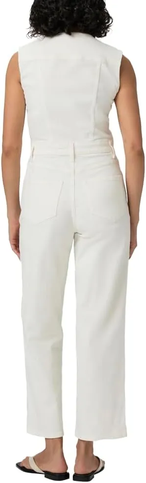 PAIGE Womens Cirie Ankle Denim Jumpsuit