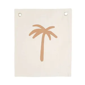 Palm Tree Canvas Banner