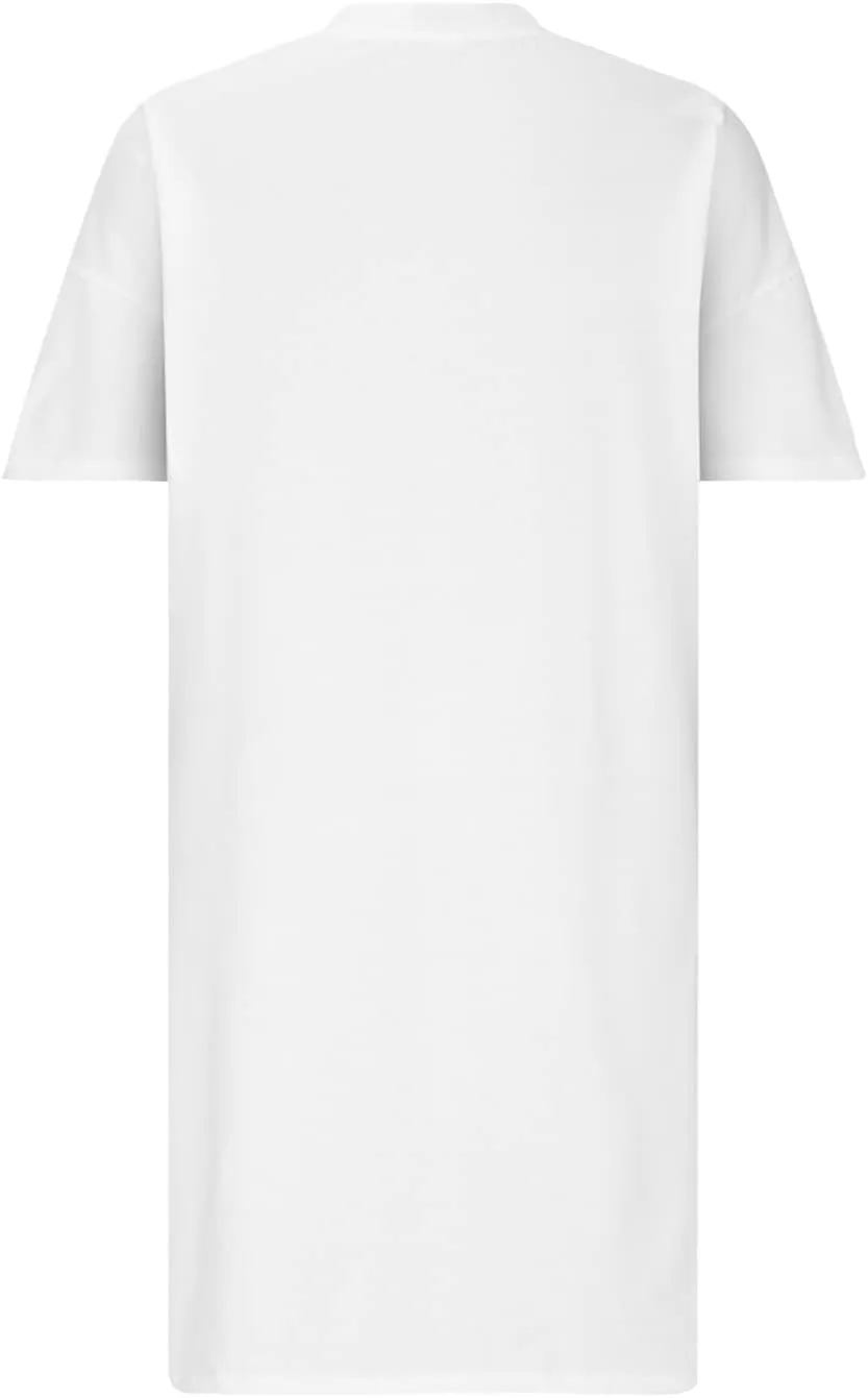 Plus Size Summer Dresses for Women 2024 Midi Dresses Short Sleeve Tshirt Dress Sexy V Neck Dresses with Pocket, Small