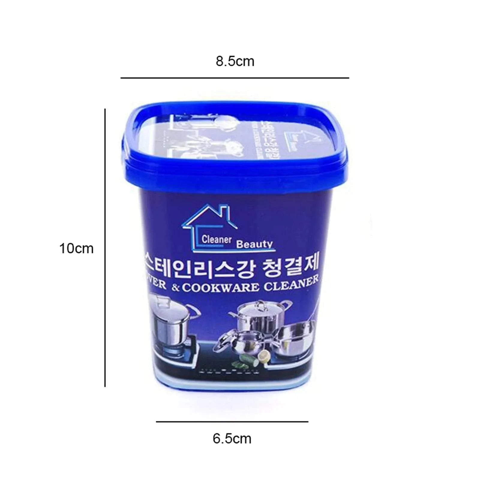 Powerful Stainless Steel Cookware Cleaning Paste