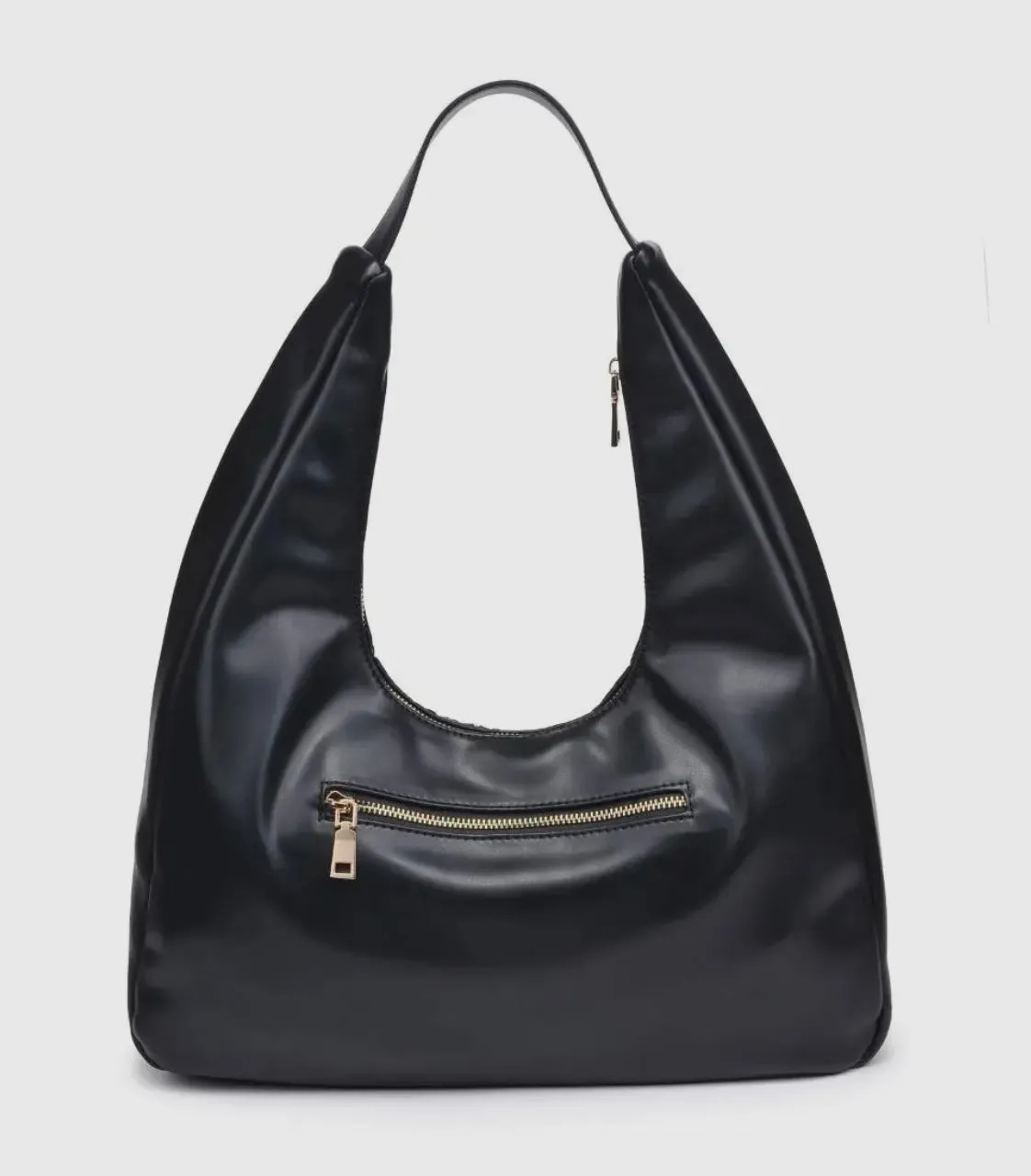 Rene Knit Woven Hobo-Black (PRE-ORDER)