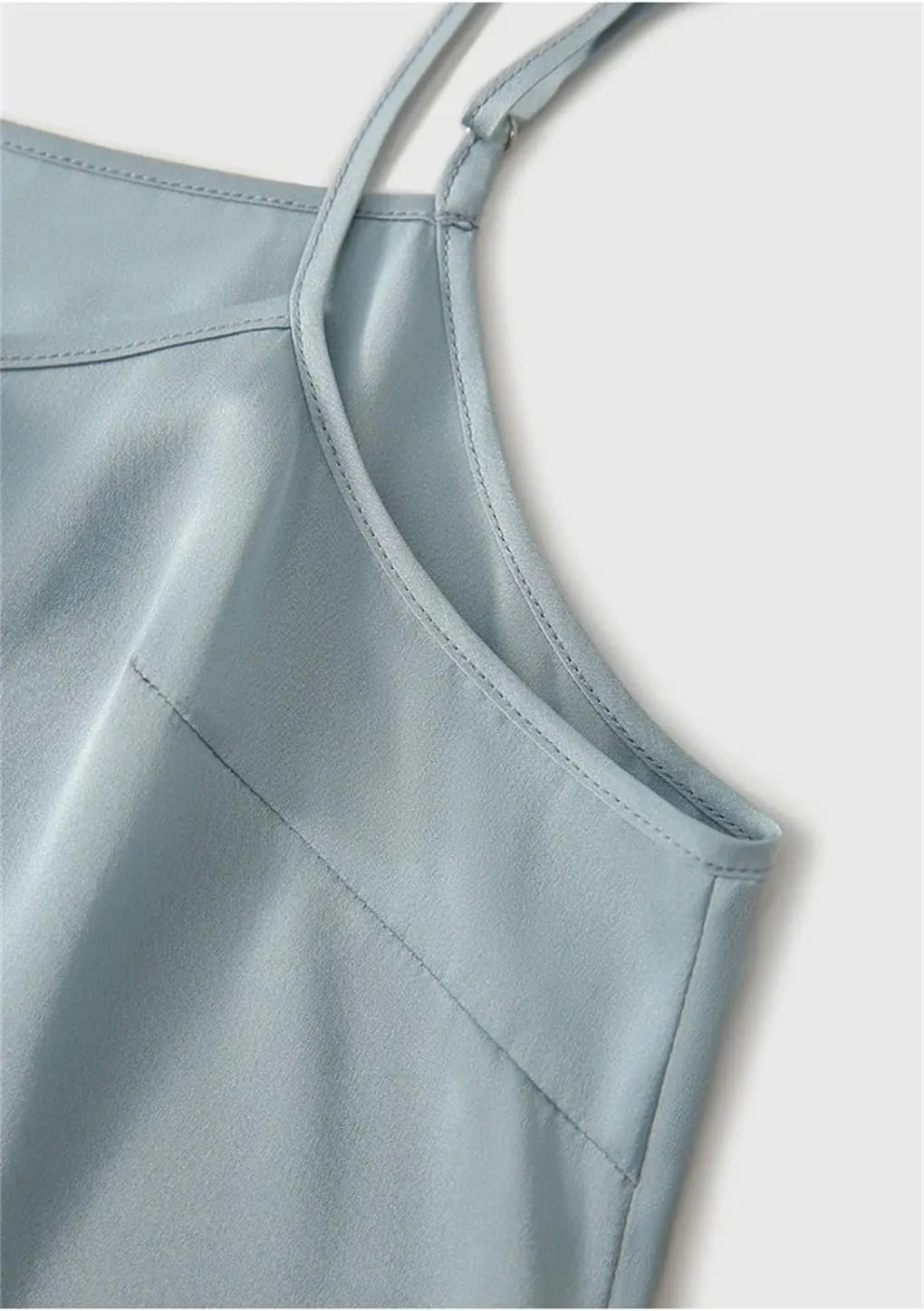 Rfmfkkg Women Silk Camisole Sleeveless V Neck Solid Spaghetti Straps Camis Tank Tops
