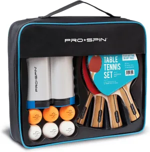 Set de Raquettes de Ping-Pong Portable PRO-SPIN - Fitnessterapy