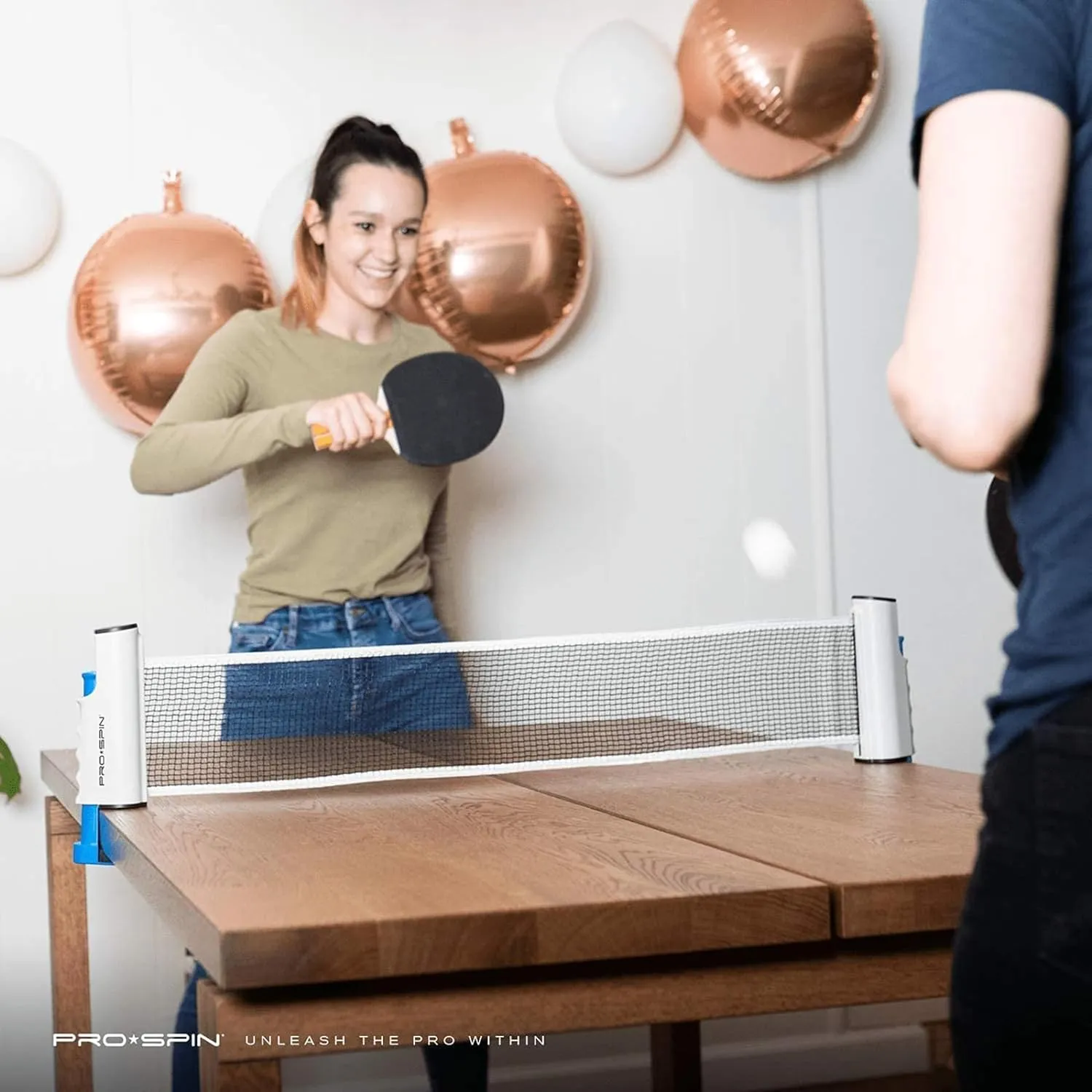 Set de Raquettes de Ping-Pong Portable PRO-SPIN - Fitnessterapy