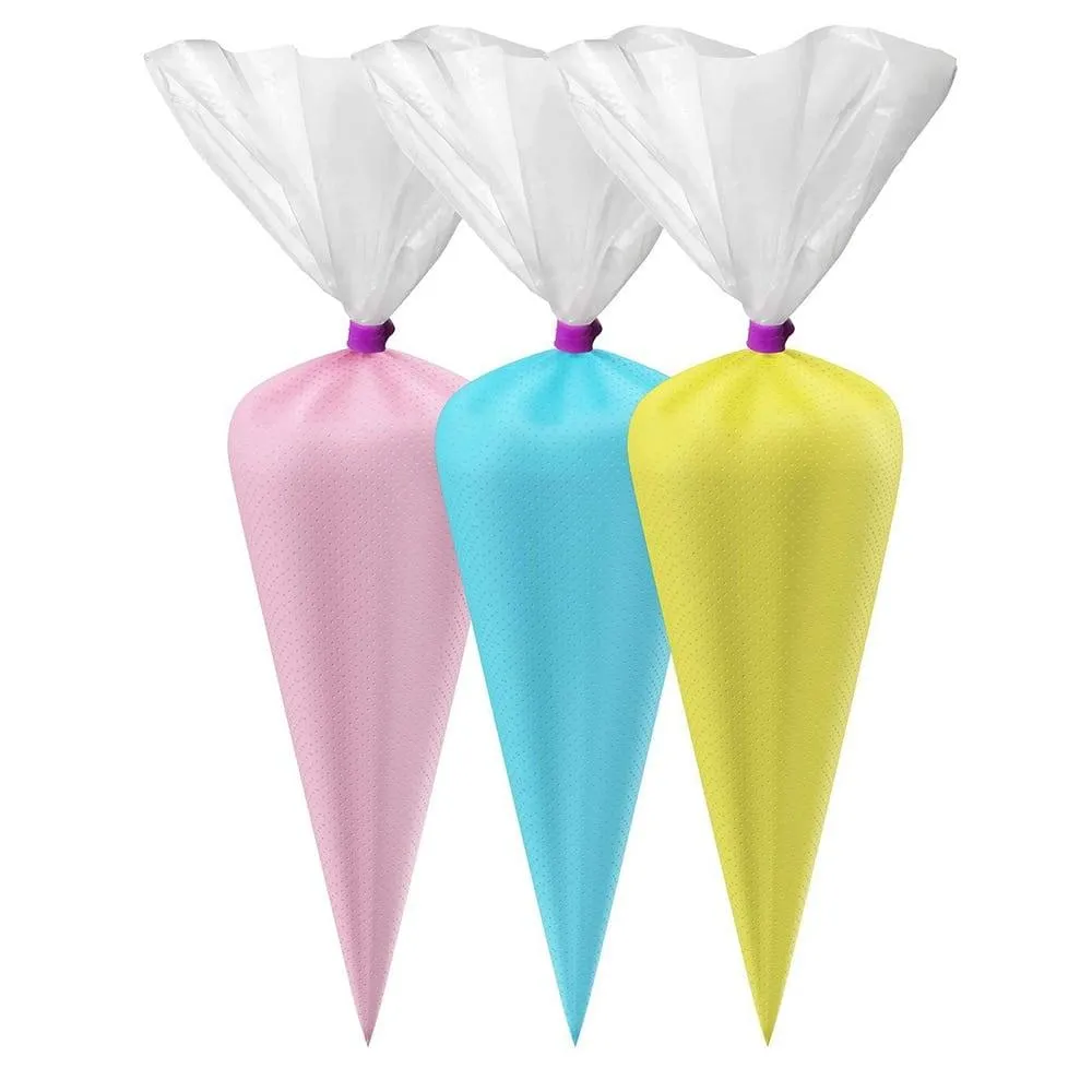 Set of 100 Disposable Piping Bags