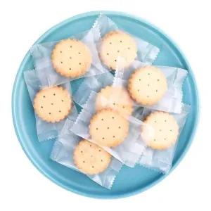 Set of Transparent Plastic Packaging Bags