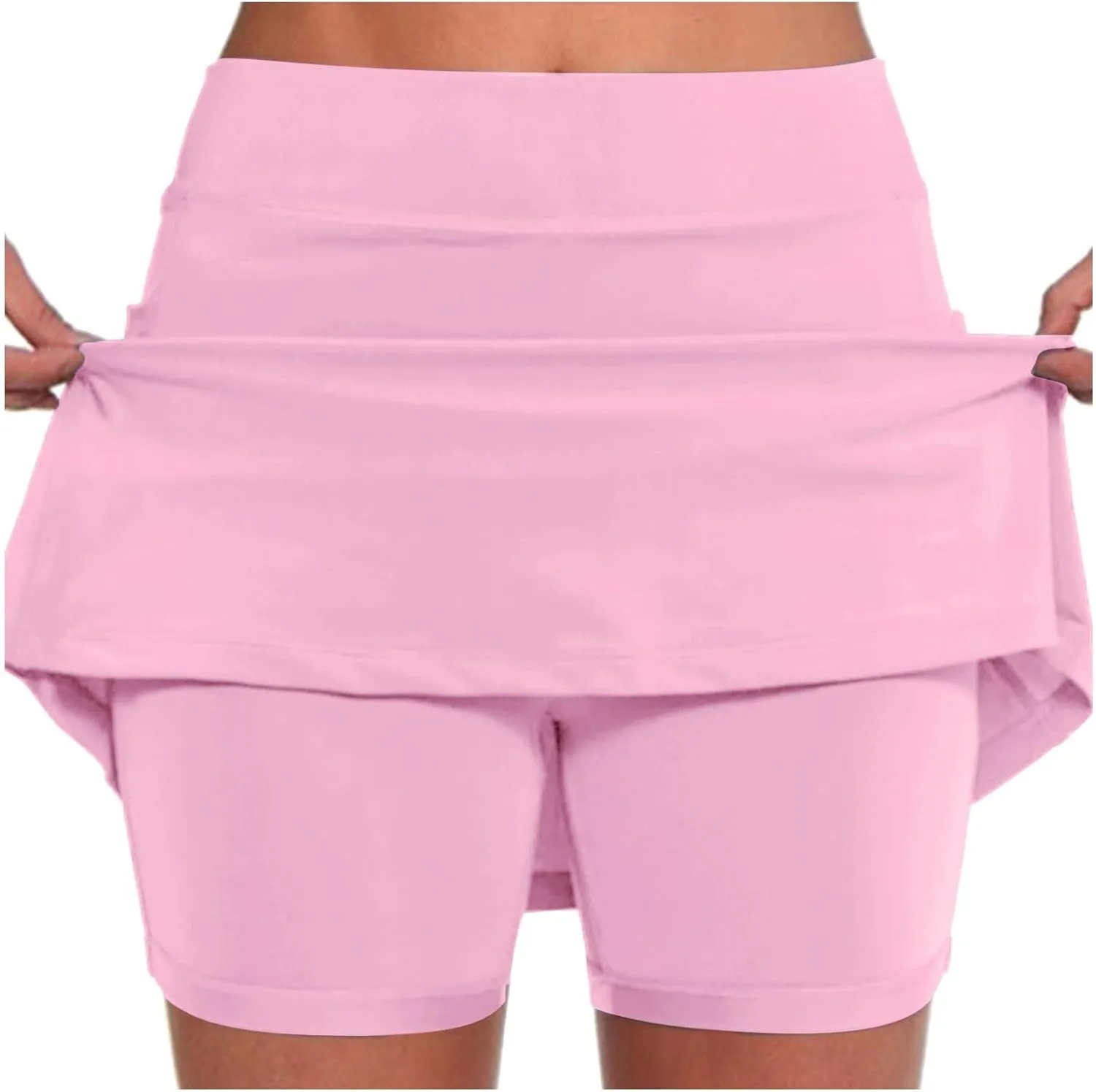 Skirts for Women Casual High Waist Athletic Sports Pants Cute Golf Skorts Summer Gym Workout Outfits with Pockets