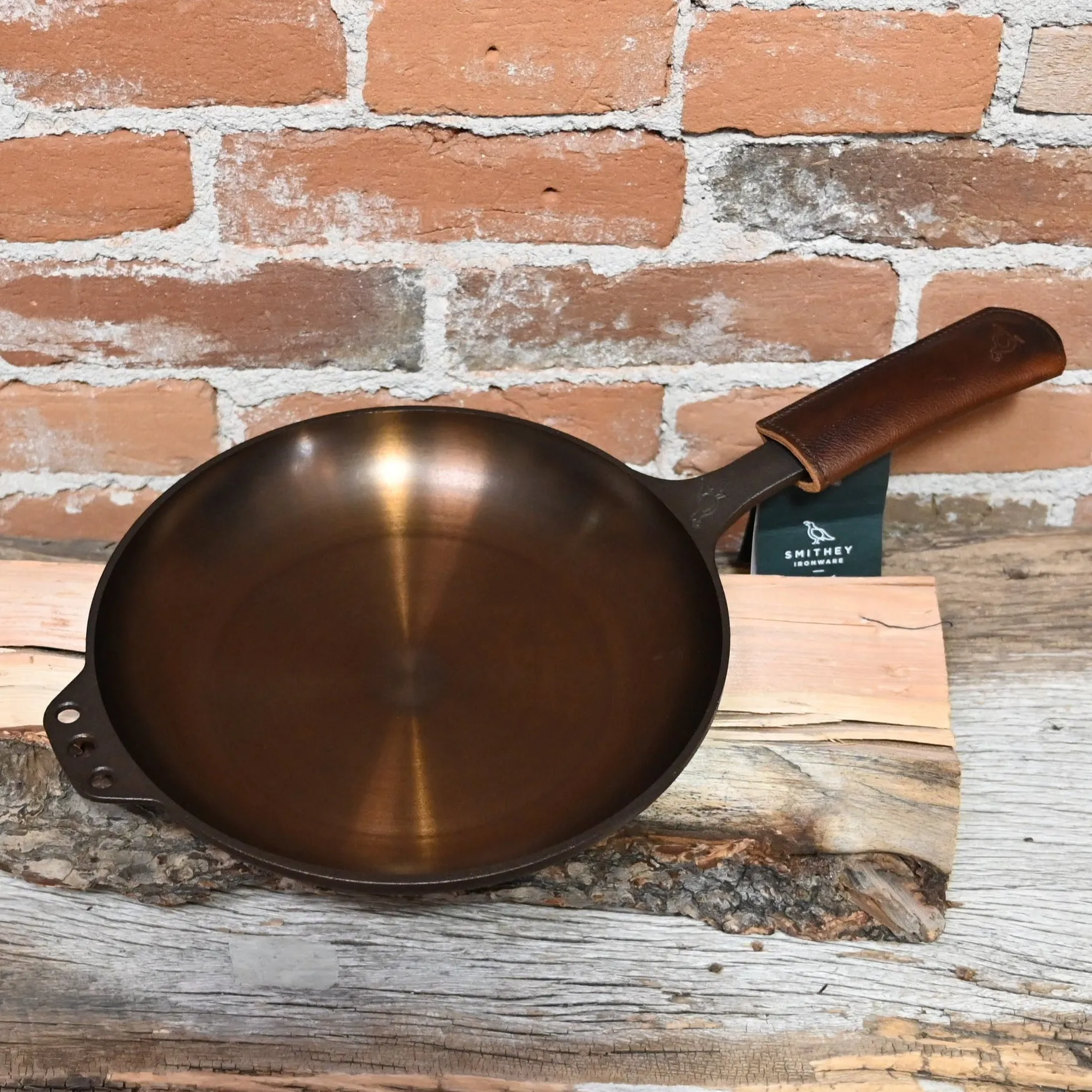 Smithey 10in Cast Iron Chef Skillet