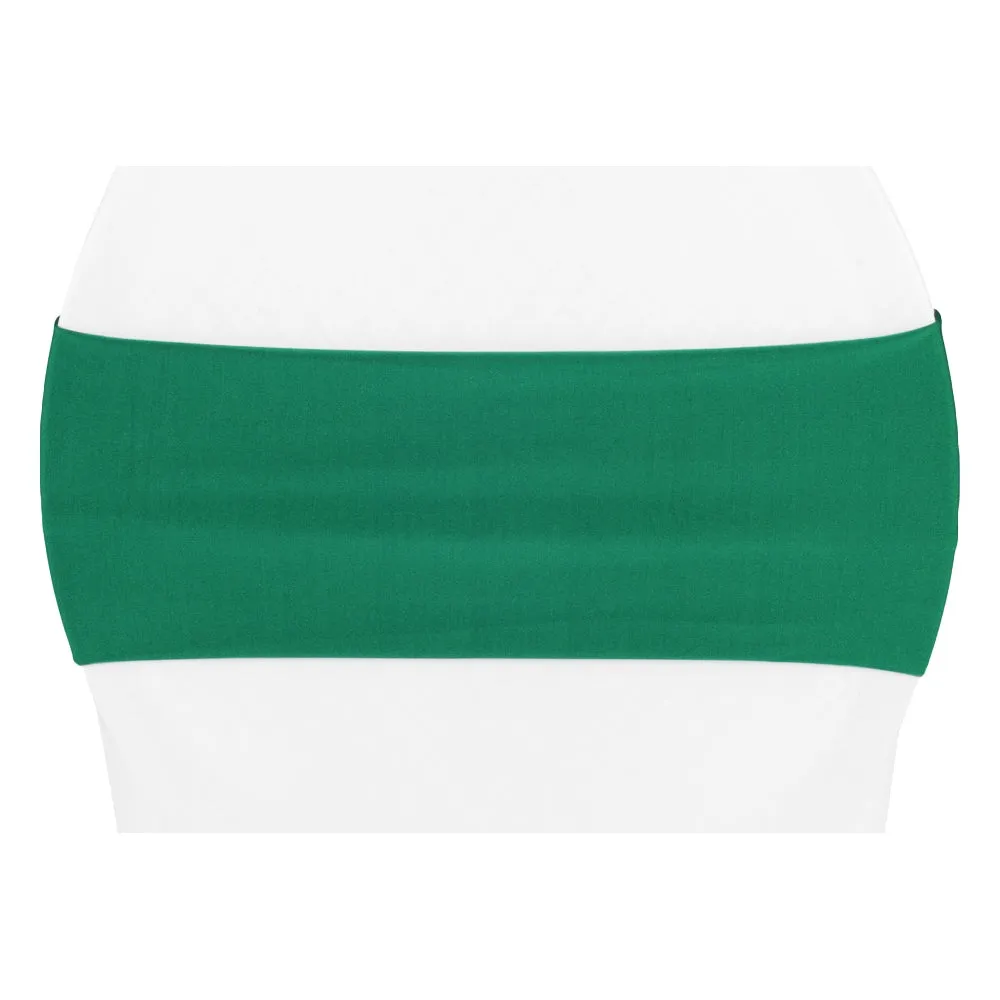 Spandex Chair Band - Emerald Green