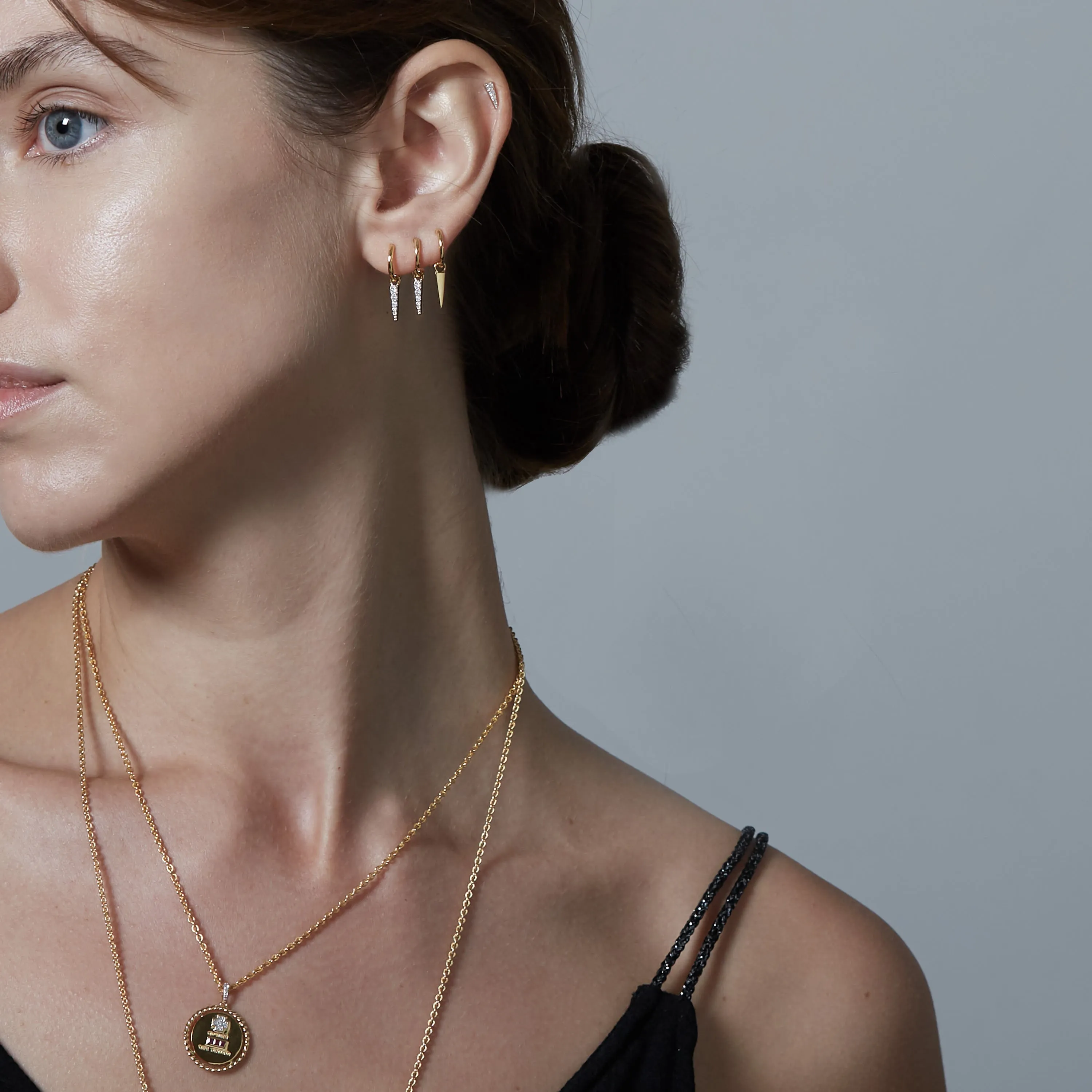 SPIKE HOOPS GOLD