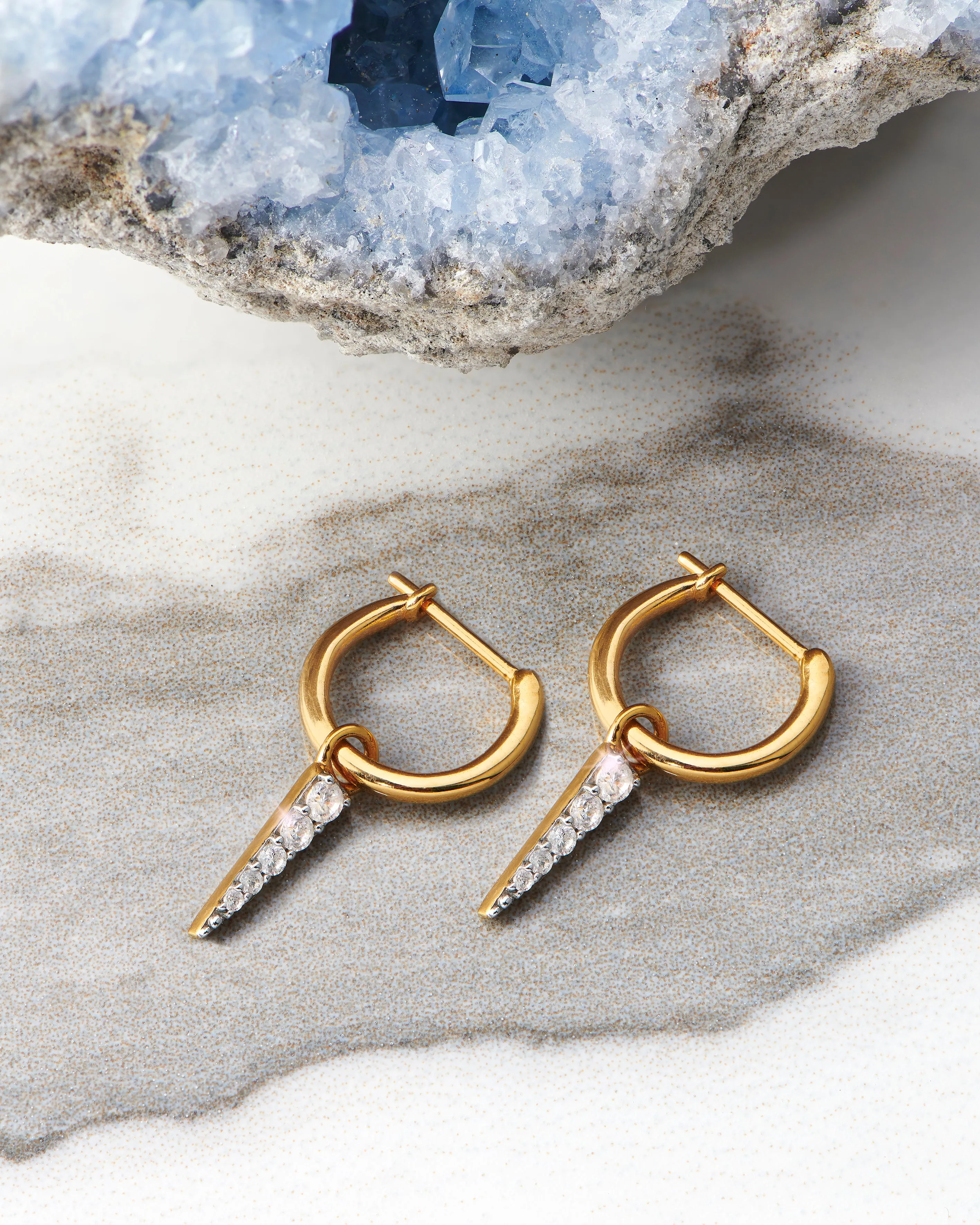 SPIKE HOOPS GOLD