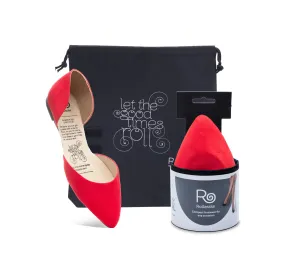 Vixen flats in Red- Women's (L 9.5-10.5)