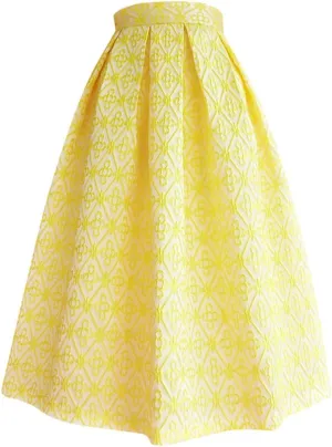 Wjnvfioo 2023 Spring High-Waist Pleated Long Midi Skirt