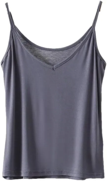 Women's Backless V-Neck Sleeveless Loose Camisole