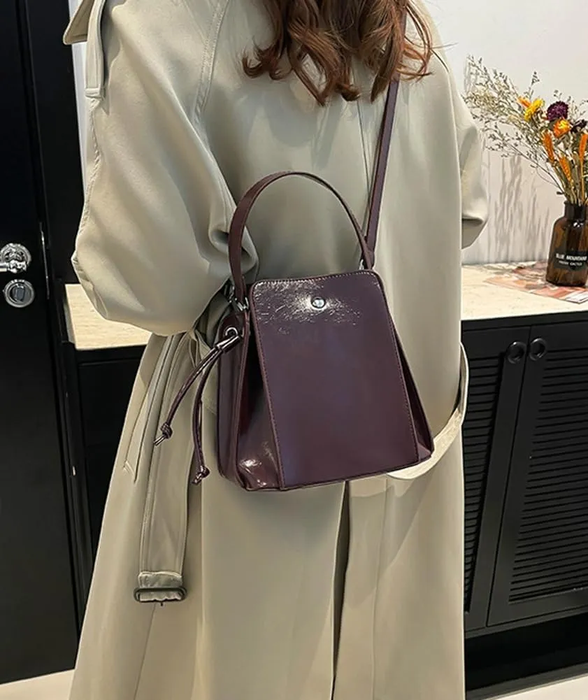 Womens Cute Small Handbags Designer Tote Bags Vegan Leather Crossbody Bucket Bags Shoulder Satchel Purses