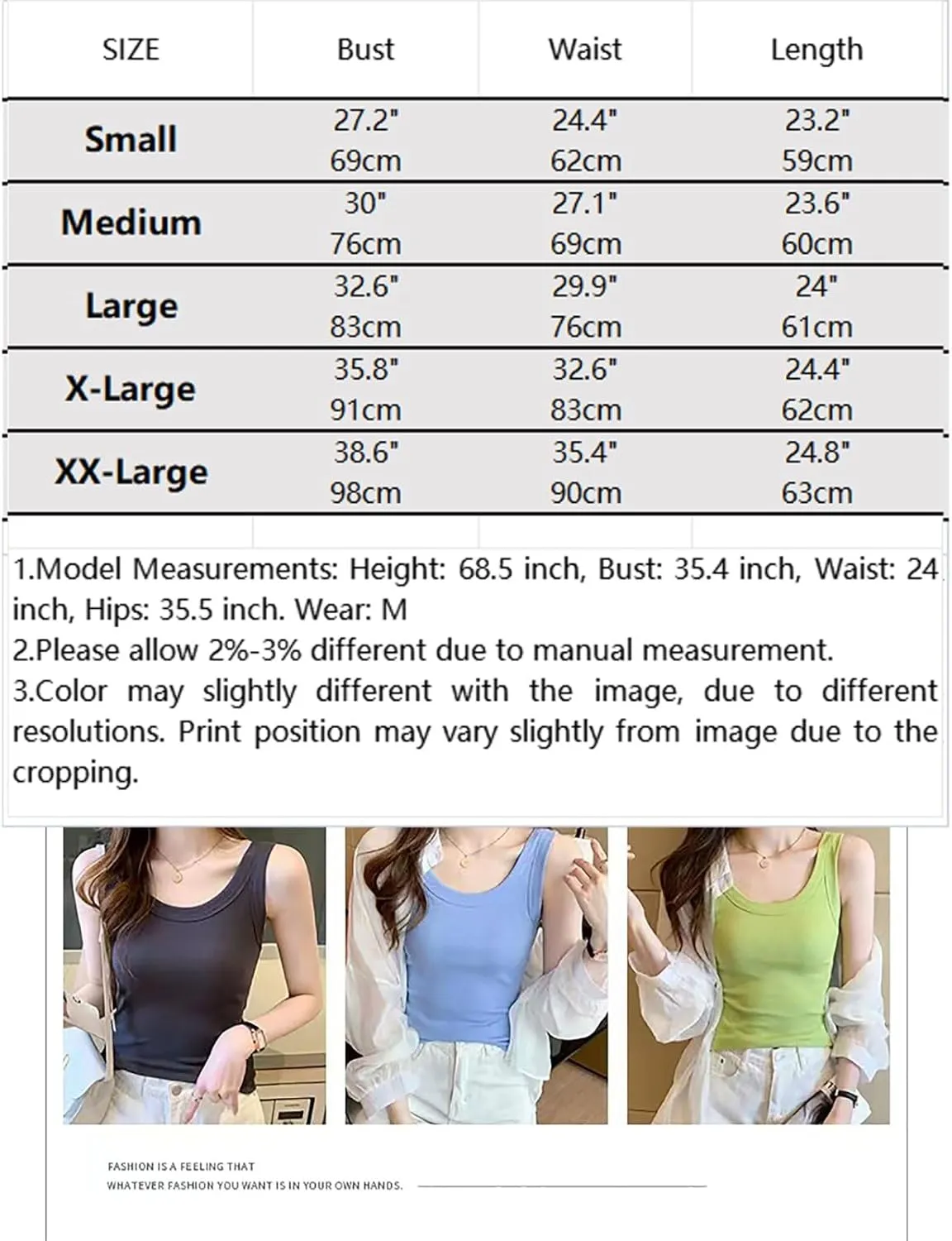 Womens Ribbed Tank Tops Plain Summer Scoop Neck Basic Slim Fitted Sleeveless Camis(S-2XL)