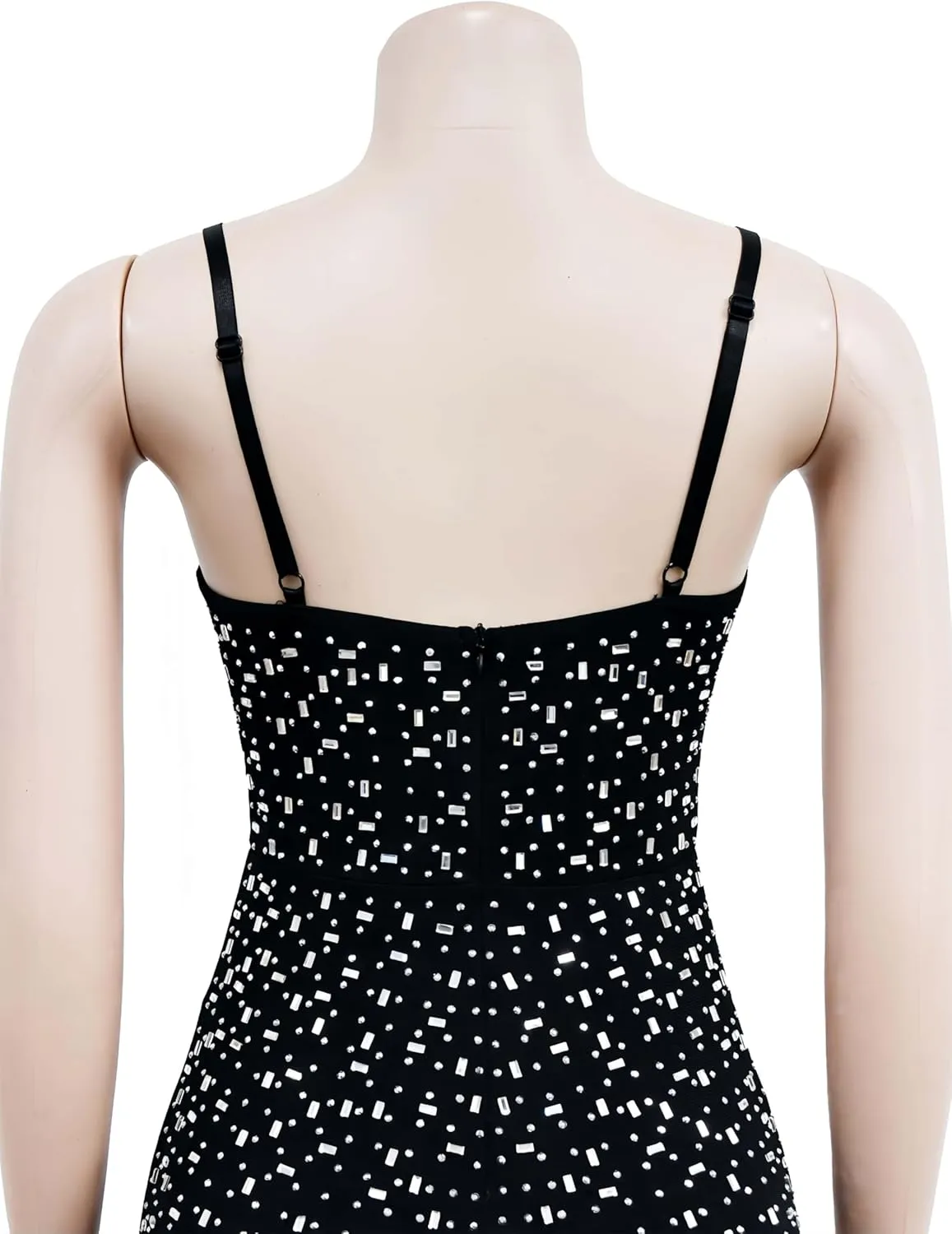 Women's Sparkle Rhinestone Jumpsuits for Women Sexy Party Night Out