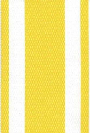 Yellow and White Stripe